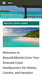 Mobile Screenshot of beautifuldestin.com